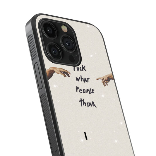 "Unbothered. Unapologetic." (Glass Case)