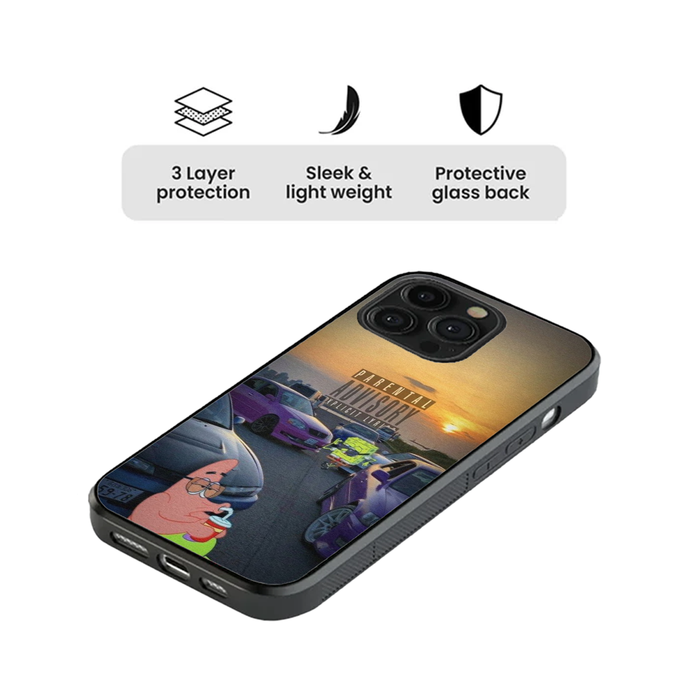 SpongeLane – Sunset Street Chaos (Glass Case)