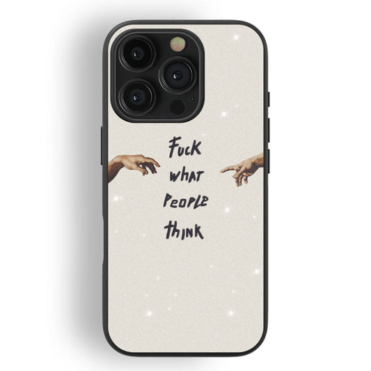 "Unbothered. Unapologetic." (Glass Case)