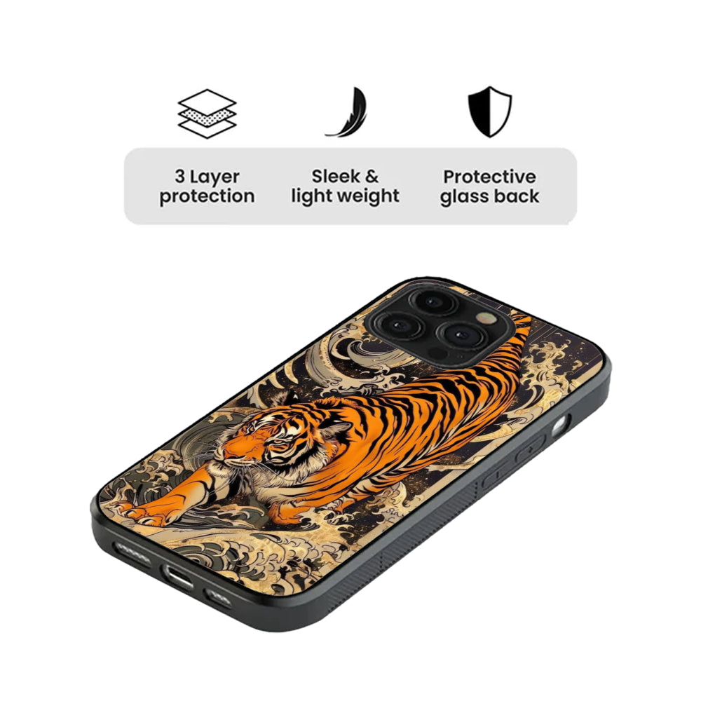 Bengal Storm – Golden Prowl (Glass Case)