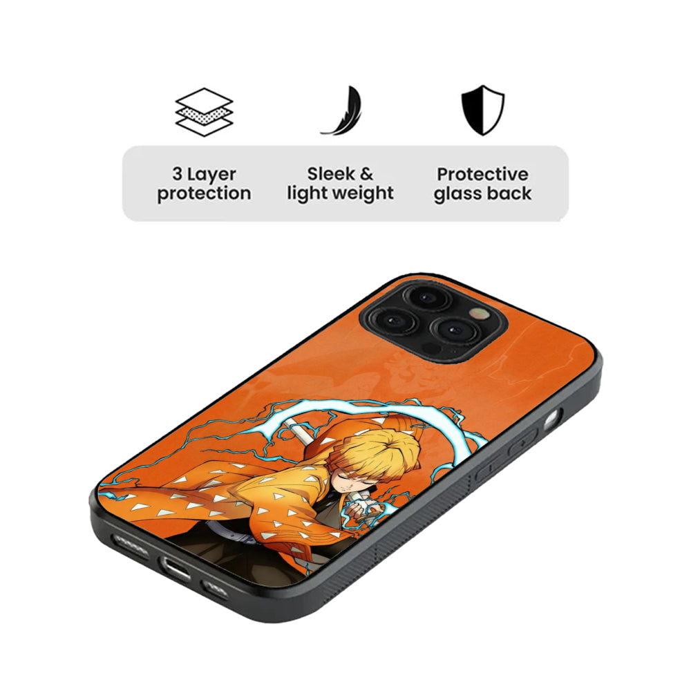 Sixfold Surge – Azure Flash (Glass Case)