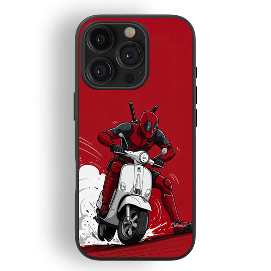 Deadpool – Red Rider (Glass Case)