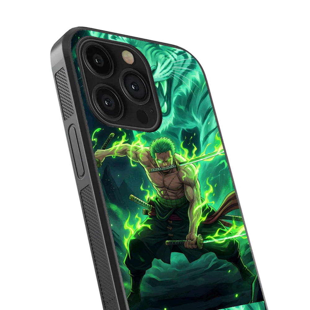 Zoro – Emerald Tiger Spirit (Glass Case)