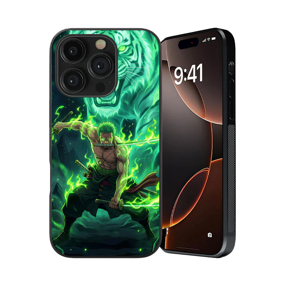 Zoro – Emerald Tiger Spirit (Glass Case)